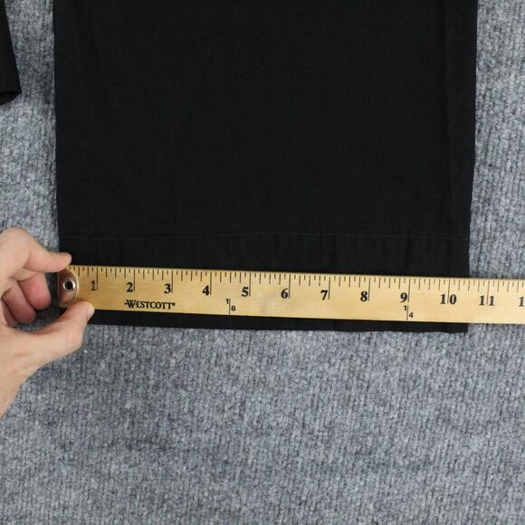 Maeve Pants 27P The Colette Wide Leg Crop Linen Blend Black Casual Work Chic - Picture 14 of 14